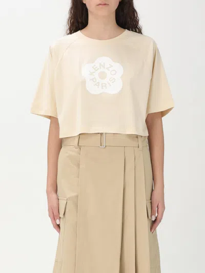 Kenzo Gots Boke T-shirt In Cream