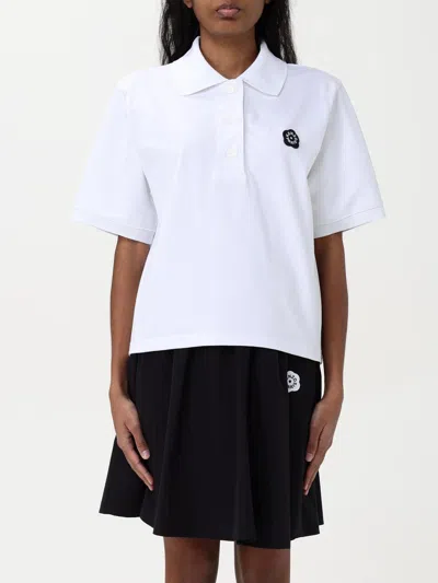 Kenzo Polo Shirt  Woman Color White In Weiss