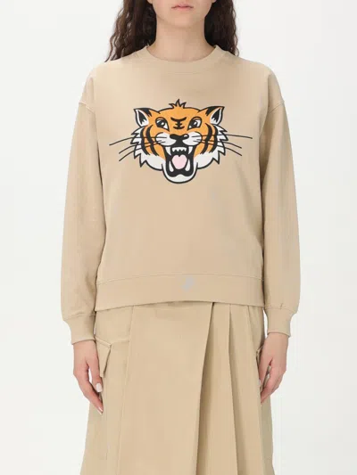 Kenzo Felpa In Cotone Cappuccino Donna In Beige