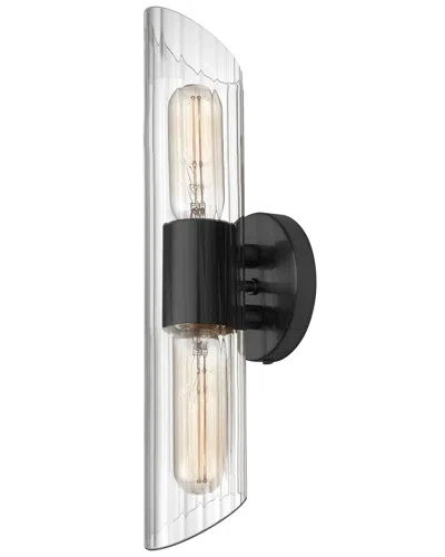 Dainolite Samantha 2-light Vanity-light Short In Black