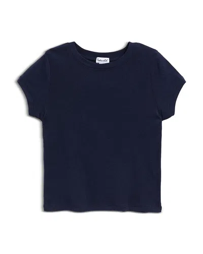 Splendid Girls' Cap Sleeve Tee - Big Kid In Atlantic
