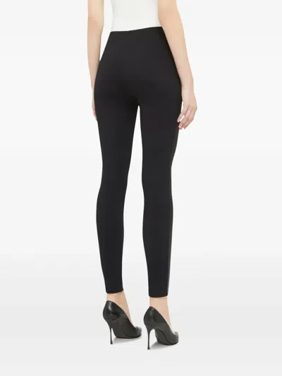 Wolford Estella Faux Leather Leggings In Black