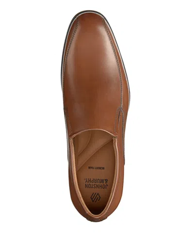 Johnston & Murphy Men's Reeve Run-off Loafer In Brown Full Grain