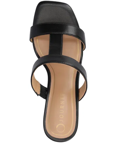 Journee Collection Journee Women's Clodie Wedge Sandals In Black