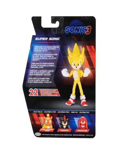 Sonic The Hedgehog 3 Movie 5"  Variant Figure In Multi Color