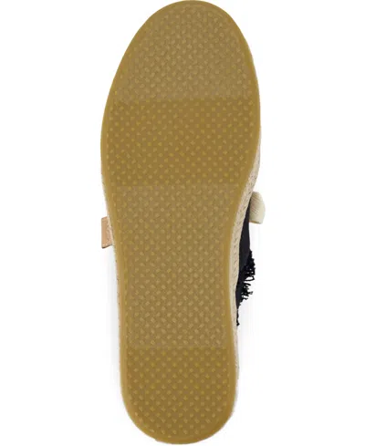 Toms Women's Carolina Lace-up Espadrille Beachside Woven In Black Beachside Woven,fray