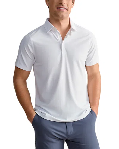 Rhone Regatta Pique Polo In White