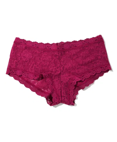 Hanky Panky Signature Lace® Boyshort In Merlot Red