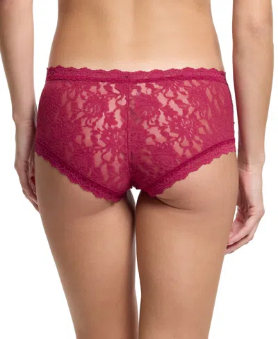 Hanky Panky Signature Lace® Boyshort In Merlot Red