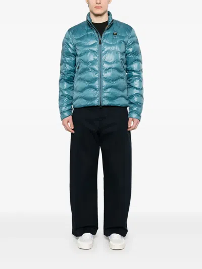 Blauer Quilted Jacket In Blue