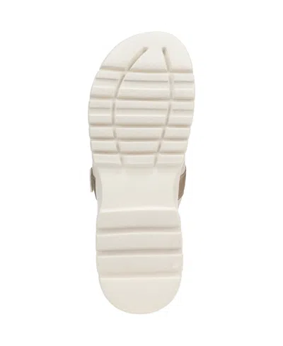 Ryka Rykä Brilliant Slide Sandal In Tapioca Beige Mesh Fabric