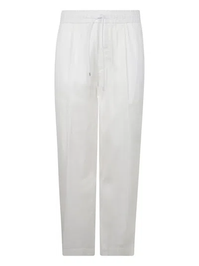 Jacob Cohen Low Fit Carrot Daniel Denim Trousers In White