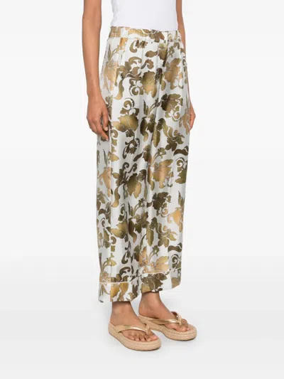 S Max Mara Leda Trousers In Grey
