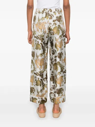 S Max Mara Leda Trousers In Grey