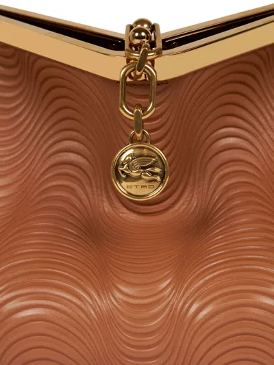 Etro Medium Vela Shoulder Bag In Brown