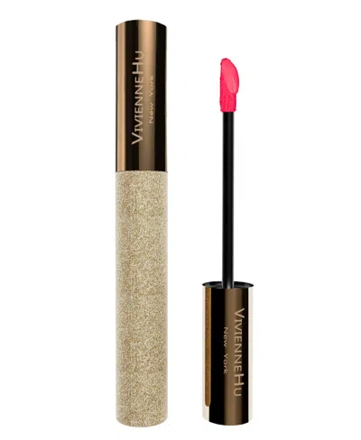 Vivienne Hu Goldsand 2-in-1 Liquid Lipstick & Cheek Blush, Soft Matte In 814 Pop Pink