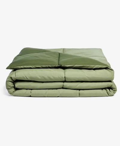 Arch Studio Microfiber Down Alternative Comforter, King, Exclusively At Macy's In Olive