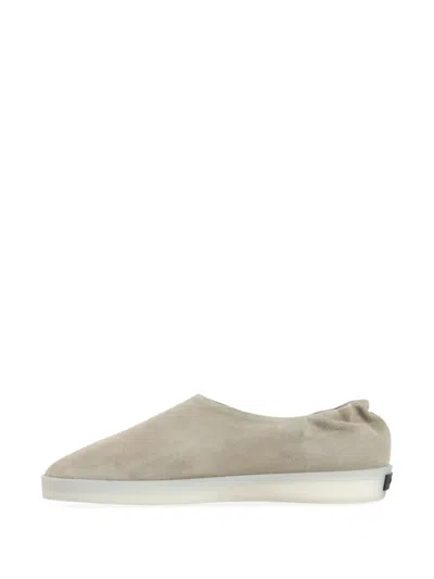 Fear Of God Beige Mules With Logo Patch On The Back And Elasticized Heel