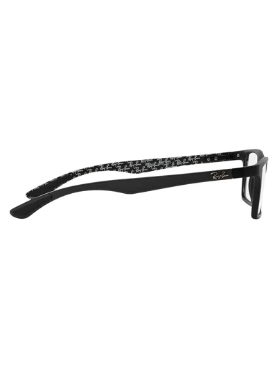 Ray Ban Rectangle-frame Glasses In Black