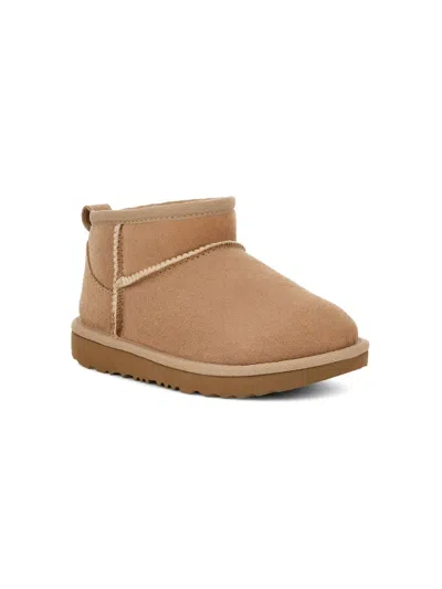 Ugg Classic Ultra Mini Boots Kids In Sand