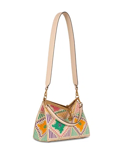 Etro Medium Vela Shoulder Bag In Blue