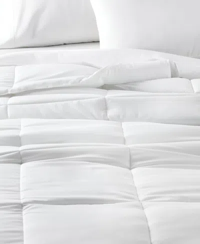 Arch Studio Microfiber Down Alternative Comforter, King, Exclusively At Macy's In White