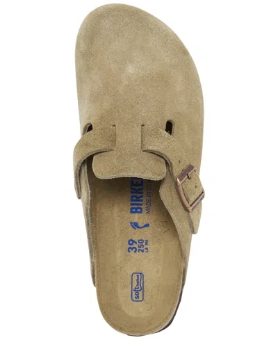 Birkenstock Boston Sfb Leve | Brown | Size: In Taupe