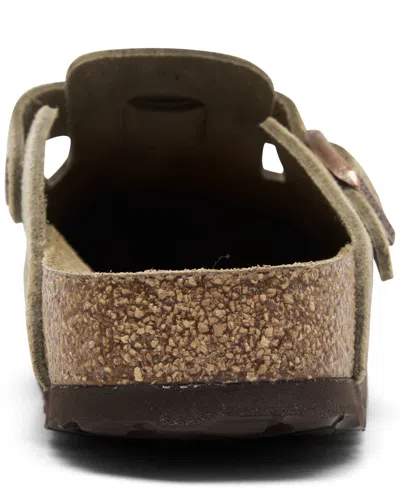 Birkenstock Boston Sfb Leve | Brown | Size: In Taupe