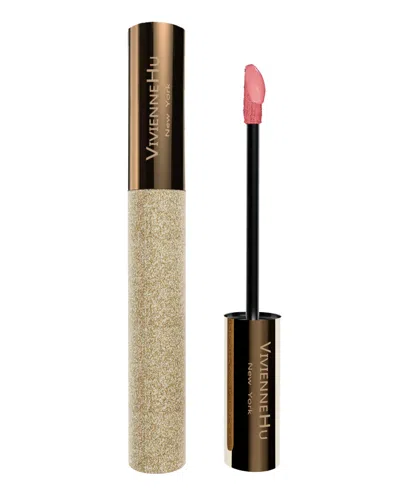 Vivienne Hu Goldsand 2-in-1 Liquid Lipstick & Cheek Blush, Soft Matte In 810 Light Brown