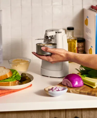 Bella Electric Can Opener In Oatmilk