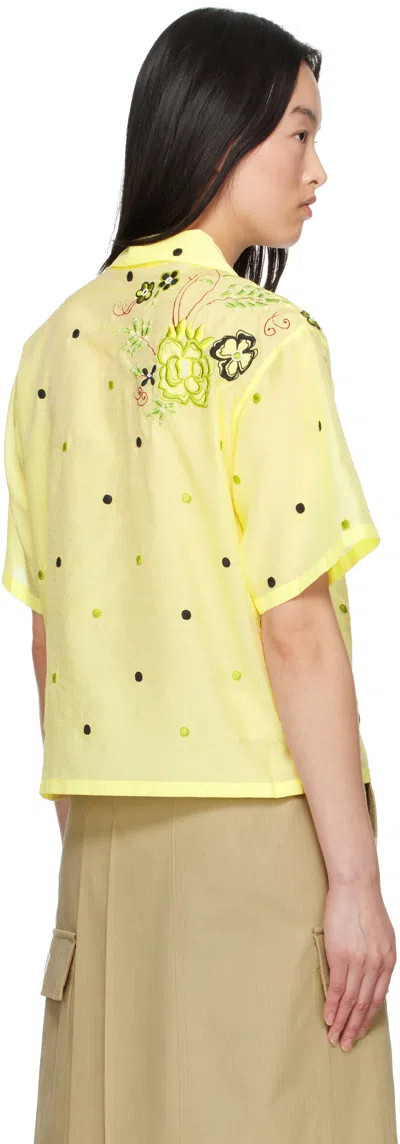 Kenzo Short-sleeved Shirt In 38 Vanilla