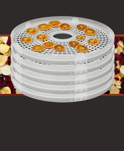 Elite Cuisine 5-tier Digital Food Dehydrator Efd770wd In White