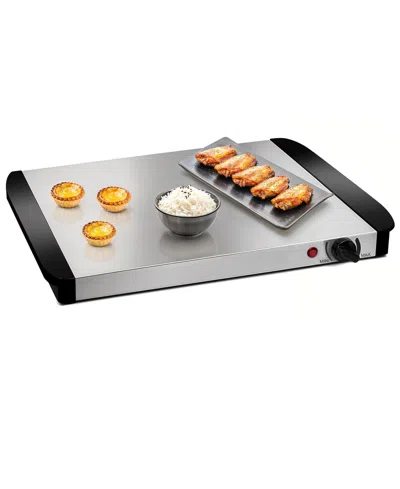 Elite Cuisine 5 Quart Stainless Steel Electric Buffet Server In Stainless Steel