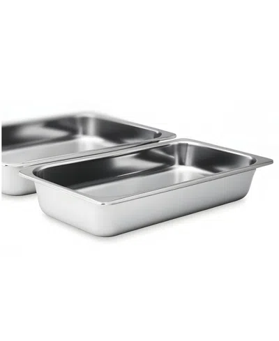 Elite Cuisine 5 Quart Stainless Steel Electric Buffet Server In Stainless Steel