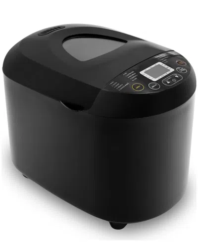 Elite Cuisine 2lb Programmable Bread Machine In Black