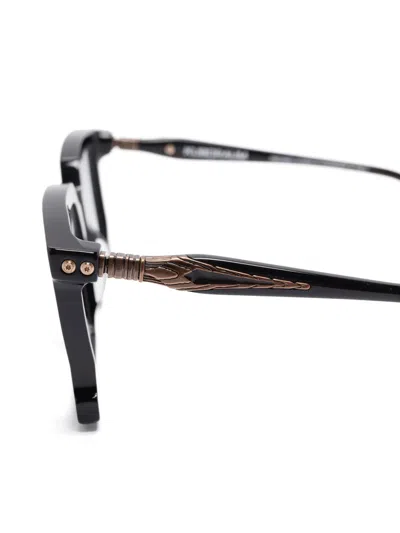 Kuboraum Square-frame Glasses In Black