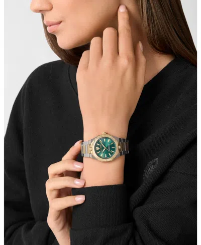 Plein Sport Metronaut Bracelet Watch In Two Tone