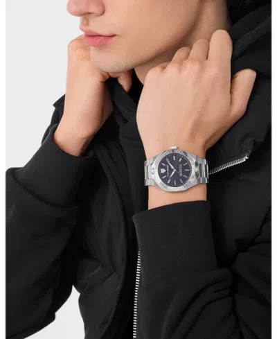 Plein Sport Metronaut Bracelet Watch In Silver