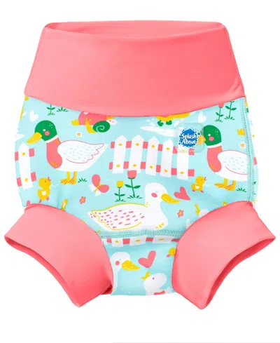 Splash About Toddler Boys And Girls Happy Nappy Swim Diaper In Little Ducks