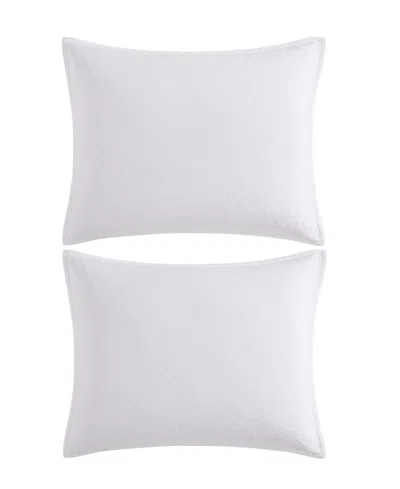 Tommy Hilfiger Monogram Matelasse 3-pc. Comforter Set, King In White