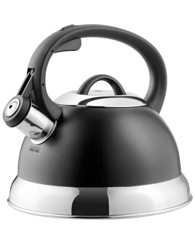 Mr Coffee Mr. Coffee Flintshire 1.75 Quart Whistling Stovetop Tea Kettle In Black