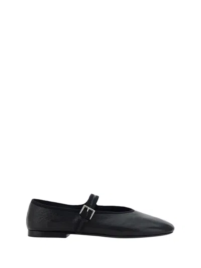 The Row Boheme Mj Ballet Flats In Nappa Leather In Black