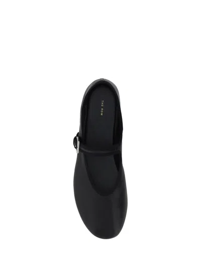 The Row Boheme Mj Ballet Flats In Nappa Leather In Black