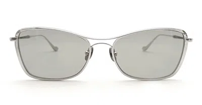Matsuda M3147 - Palladium White Sunglasses In Silver