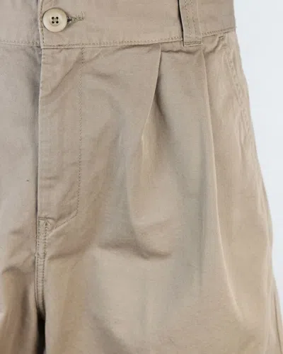 Carhartt Bermuda Marv Leather In Toni Neutri