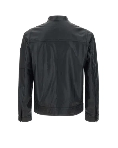 Peuterey Black Saguaro Biker In Black
