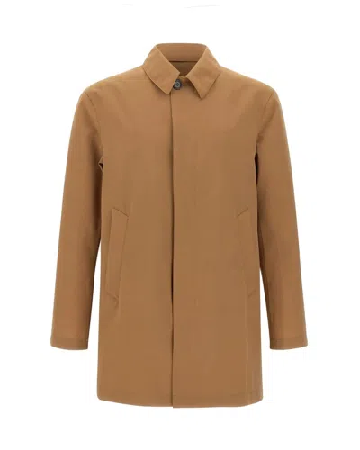 Peuterey Hinnoya Tx Camel Parka In Brown