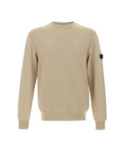 Peuterey Ganna Sand Choker In Toni Neutri