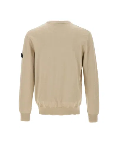 Peuterey Ganna Sand Choker In Toni Neutri