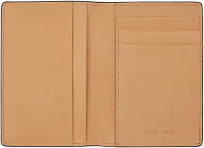 Common Projects Black Folio Wallet In 7547 Black